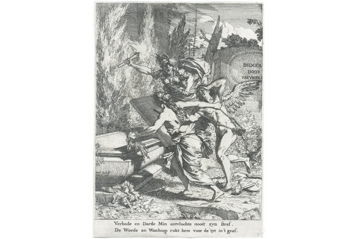 Dido Smrt, Lairesse G., lept, 1668