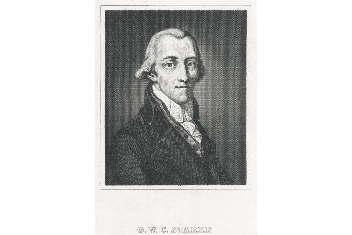 Starke Gotthard Wilhelm Chr. , oceloryt, (1850)