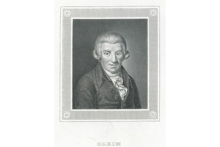 Gleim Johann, oceloryt, (1850)