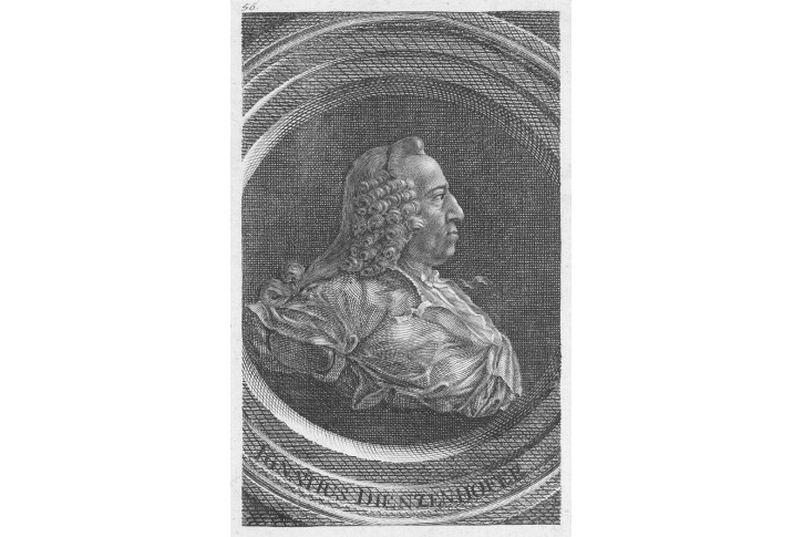 Dientzenhofer Kilián Ignác, Balzer, mědiryt,1782