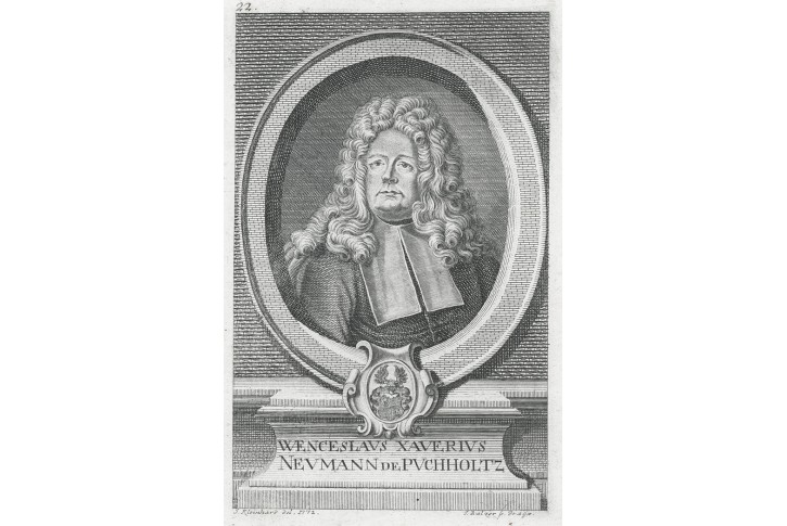 Neumann z Pucholce, Balzer, mědiryt,1782