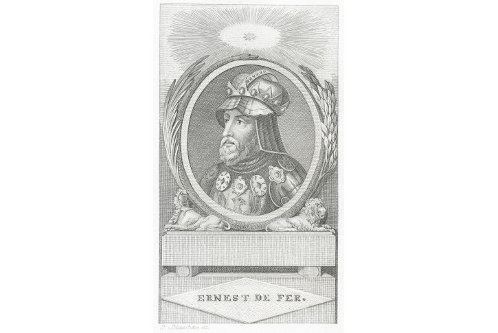 Arnošt Habsburský, Blaschke, mědiryt,1807