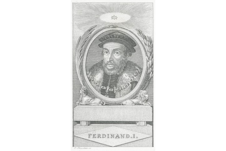 Ferdinand I. Habsburský, Blaschke, mědiryt,1807