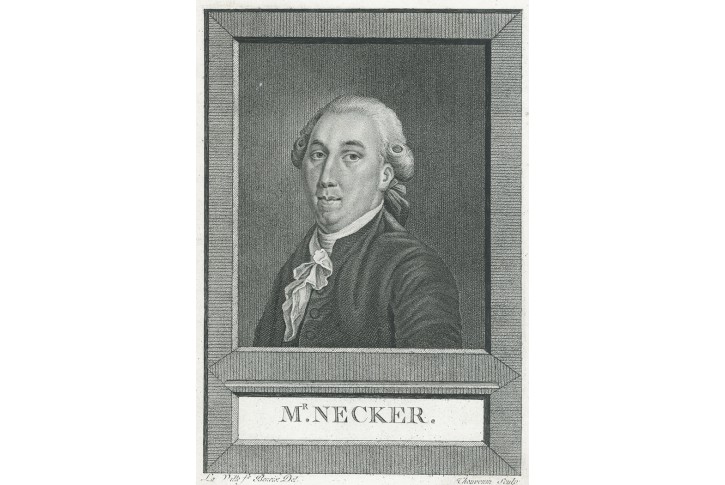 Necker Jacques, Thouvenin, mědiryt, (1790)