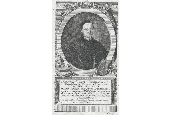 Jakub II. Chmel, Berka, mědiryt, 1790