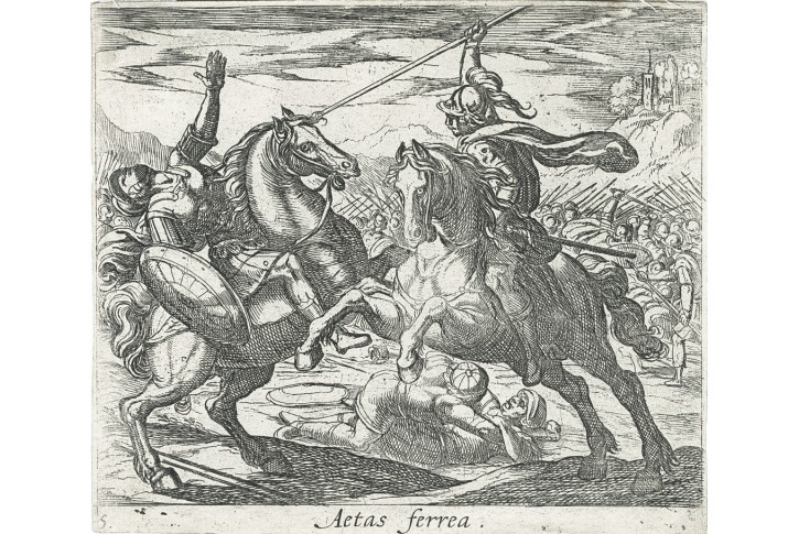 Aetas ferrera, Tempesta, mědiryt , 1606