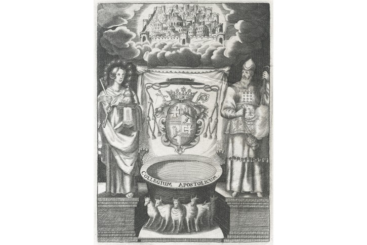 Collegium Apostolicum, mědiryt, 1673