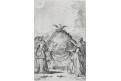 Küssel - Burnacini, Fénix, mědiryt, (1680)