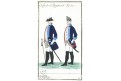 Německo uniformy 53., Schmalen, mědiryt, 1787