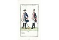 Německo uniformy 15.c, Schmalen, mědiryt, 1787