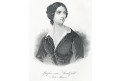 Lola Montez, Medau,  litografie, 1848