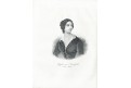 Lola Montez, Medau,  litografie, 1848