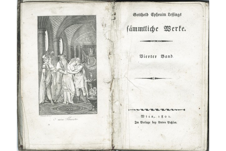 Lessing. E.: Nathan der Weise, Wien, 1801