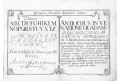 Paradigmata calligraphiae, Praha, 1753