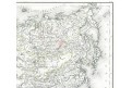 Asien,  Meyer, kolor. oceloryt 1848