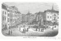 Brno náměsti, xylografie, (1859)