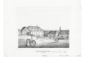 Friedersdorf bei Zittau, litografie, (1840)