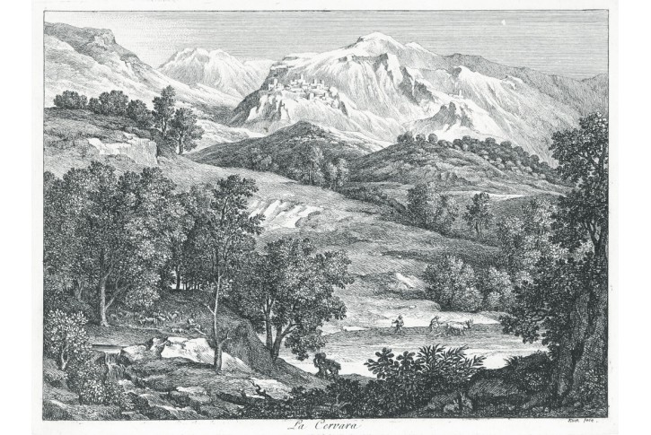 Koch J. A., La Cervara, lept, 1830
