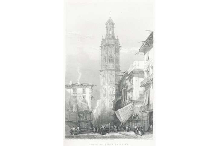 Valencia, Jennings, oceloryt, 1837