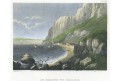 Gibraltar průliv, Meyer, kolor. oceloryt, 1850