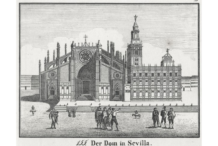 Sevilla, Neue Bilder.., litografie , 1837