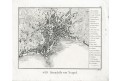 Napoli plán, Neue Bilder.., litografie , 1837