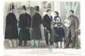 Moda Progres, kolorovaná litografie, 1861