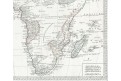 Walch Johann : Africa, mědiryt, 1820