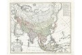Homann Erben.: Asien, kolor. mědiryt, 1793