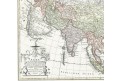 Homann Erben.: Asien, kolor. mědiryt, 1793
