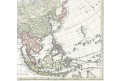 Homann Erben.: Asien, kolor. mědiryt, 1793