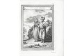 Uzbekistan Tataři, Schwabe, mědiryt, 1748