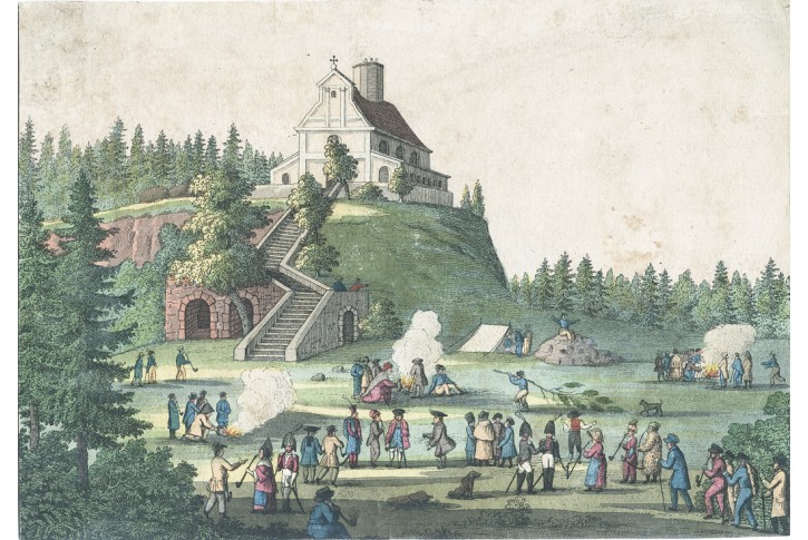 Swieradów Zdrój  Zoptenberg, kolor. lept, (1810)