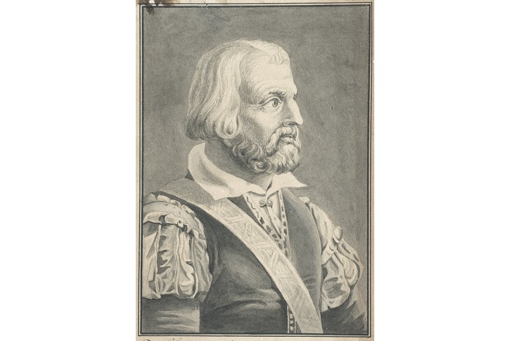 Alexander Trassler, kresba tuší, 1828