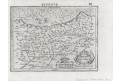 Balkán , Mercator -Hondius, mědiryt, 1621