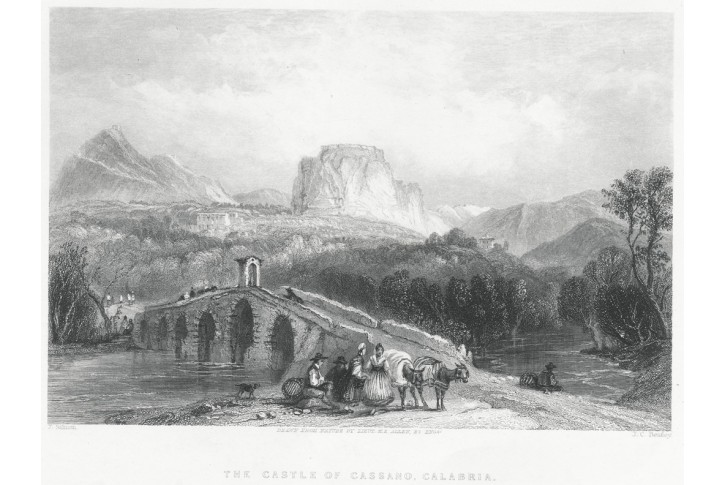 Cassano Calabria, Fischer oceloryt, (1840)