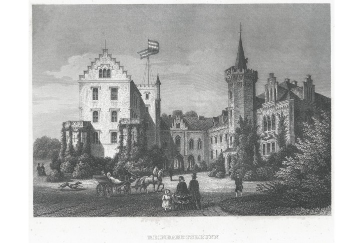 Reinhardsbrunn II., Meyer, oceloryt, 1850