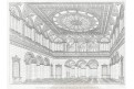 Brückenau Cursaal,  mědiryt, 1833