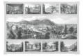 Karlovy Vary, Franieck,  oceloryt, (1840