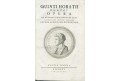 Horatius Flaccus : Opera, Biponti, 1807