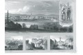 Františkovy Lázně, Franieck,  oceloryt, (1840