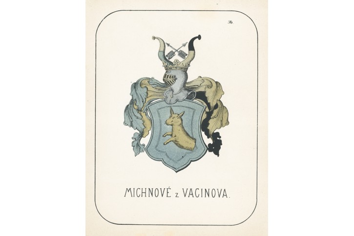 Michnové z Vacínova, chromolitografie, 1880