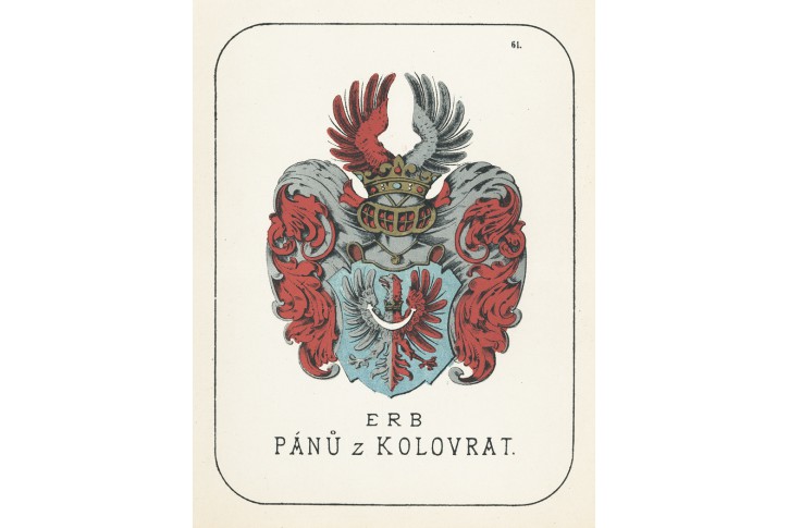 Pánové z Kolovrat, chromolitografie, 1880