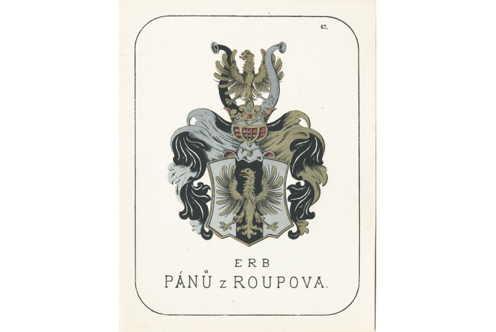 Pánové z Roupova, chromolitografie, 1880