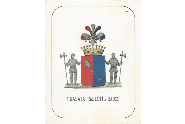 Radecký z Radče, chromolitografie, 1880