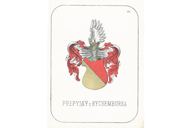 Přepyský z Rychemburka, chromolitografie, 1880