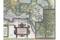 Ortelius : Romani Imperii Imago, mědiryt, (1600)