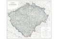 Čechy, Kiepert, oceloryt 1868