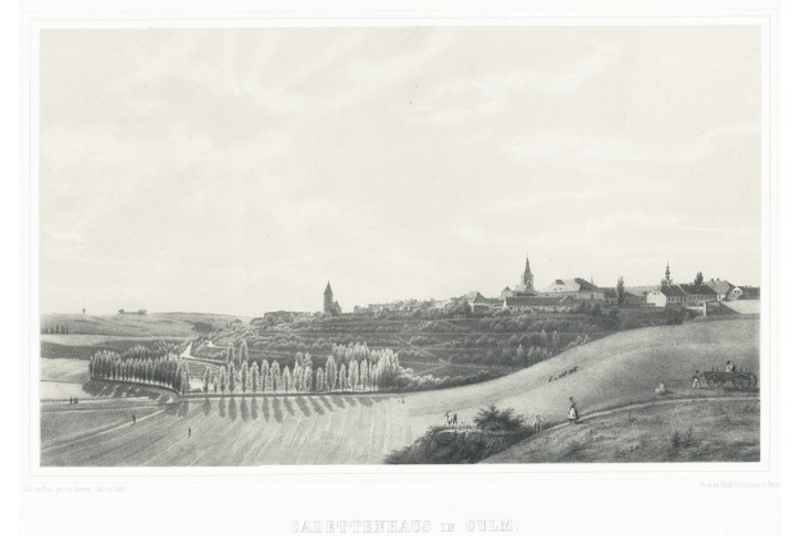 Chełmno, Lütke, litografie, (1850)
