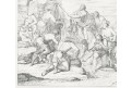 Lafage R.: Mojžíš otevírá  pramen, lept, (1690)